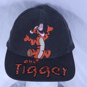 Disney Embroidered Tigger Gray Hat Cap Snapback Adult Size by Goofy's Hat Co USA